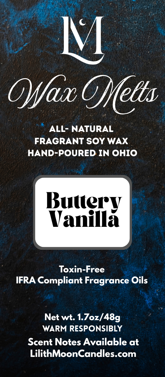 Buttery Vanilla Fragrant Soy Wax Melt Bar (1.7oz/48g)