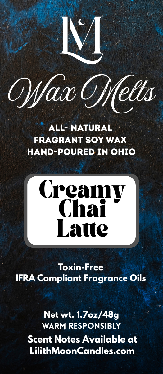 Creamy Chai Latte Fragrant Soy Wax Melt Bar (1.7oz/48g)