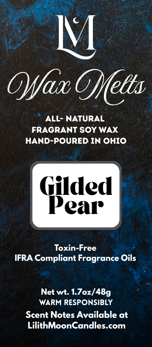 Gilded Pear Fragrant Soy Wax Melt Bar (1.7oz/48g)