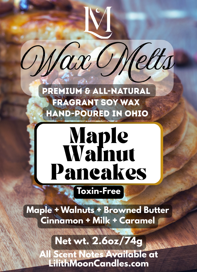 Maple Walnut Pancakes Premium Fragrant Soy Wax Melt Bar (2.6oz/74g)