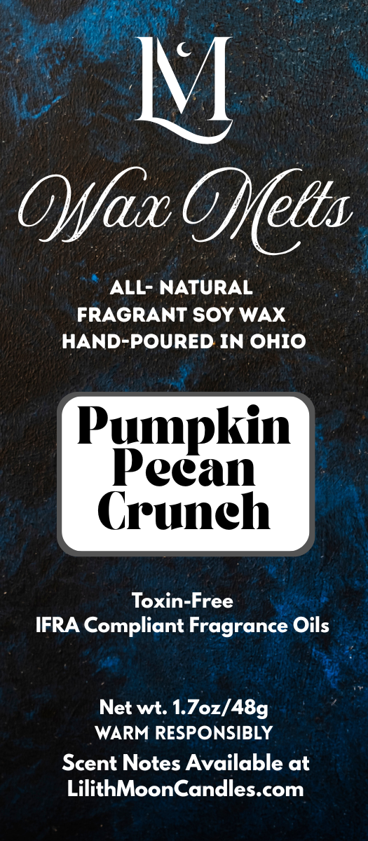 Pumpkin Pecan Crunch Fragrant Soy Wax Melt Bar (1.7oz/48g)