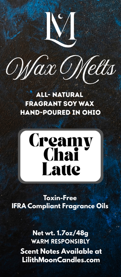 Creamy Chai Latte Fragrant Soy Wax Melt Bar (1.7oz/48g)