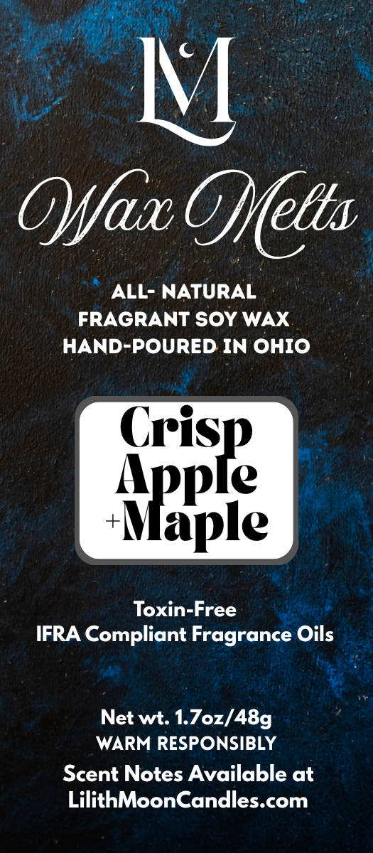 Crisp Apples & Maple Fragrant Soy Wax Melt Bar (1.7oz/48g)