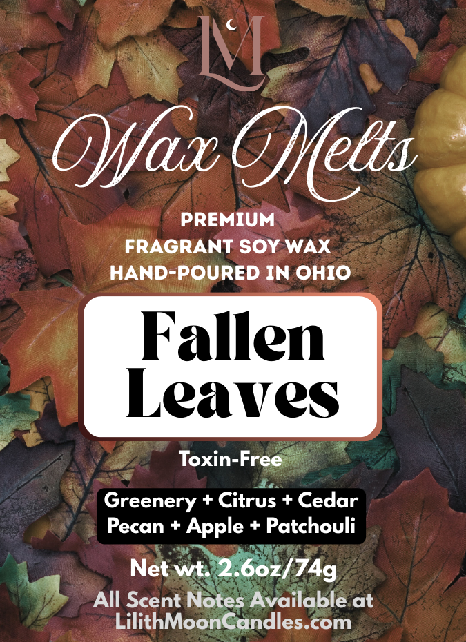 Fallen Leaves Premium Fragrant Soy Wax Melt Bar (2.6oz/74g)