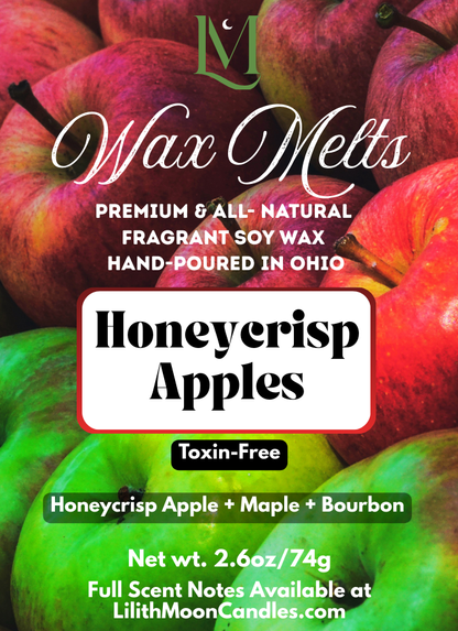 Honeycrisp Apples Premium Fragrant Soy Wax Melt Bar (2.6oz/74g)