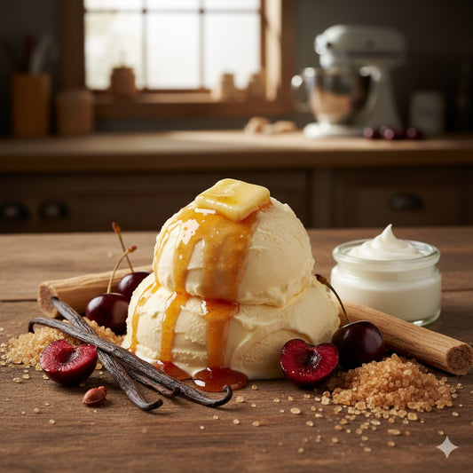 Buttery Vanilla Fragrant 10oz Luxury Soy Wax Candle (Black Smoke Jar)