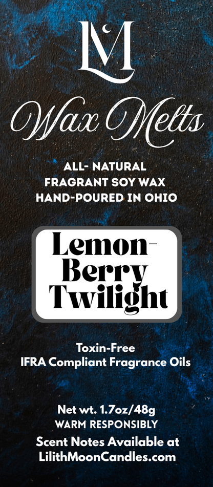 LemonBerry Twilight Fragrant Soy Wax Melt Bar (1.7oz/48g)