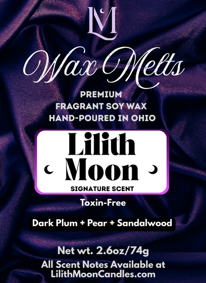 Lilith Moon Signature Scent Fragrant Soy Wax Melt Bar (2.6oz/74g)
