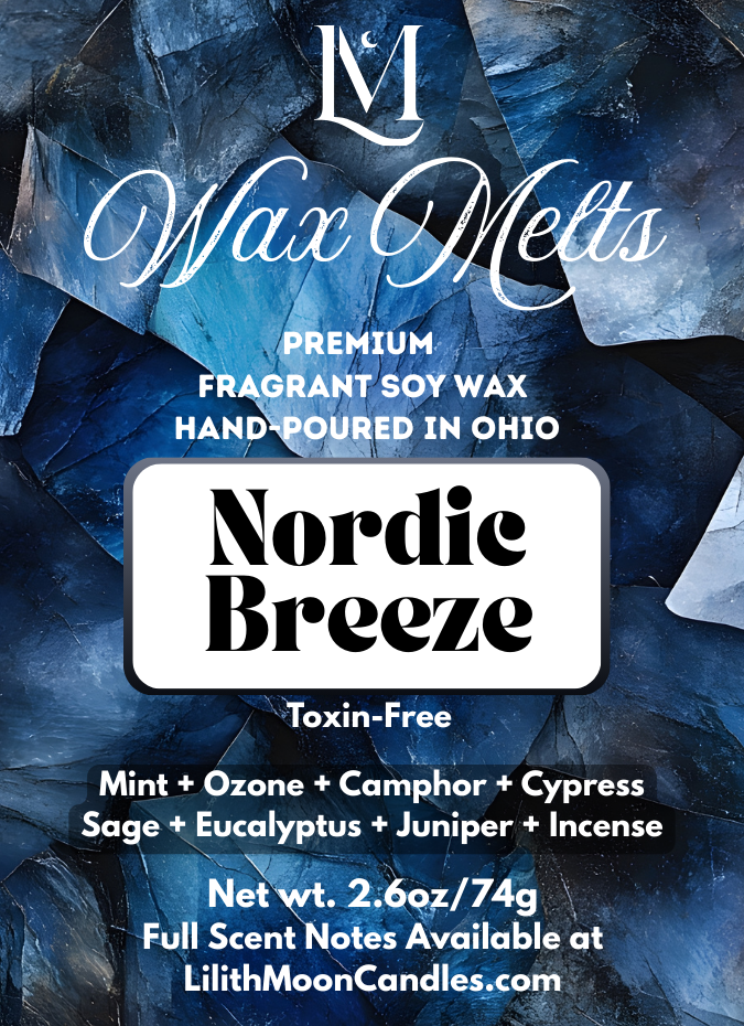 Nordic Breeze Premium Fragrant Soy Wax Melt Bar (2.6oz/74g)