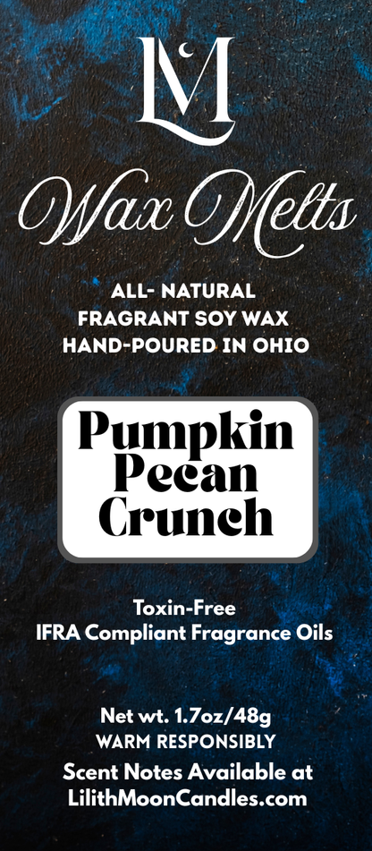 Pumpkin Pecan Crunch Fragrant Soy Wax Melt Bar (1.7oz/48g)