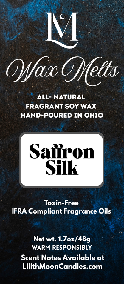 Saffron Silk Fragrant Soy Wax Melt Bar (1.7oz/48g)