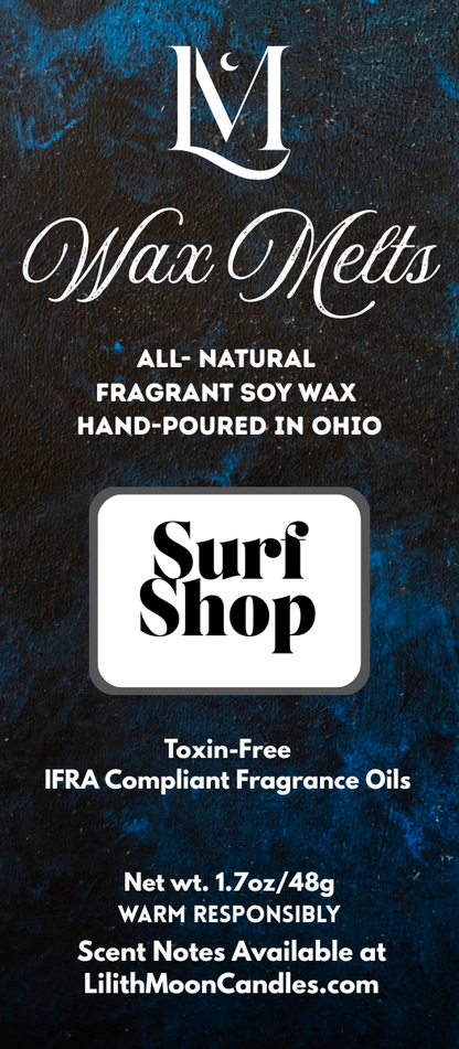Surf Shop Fragrant Soy Wax Melt Bar (1.7oz/48g)