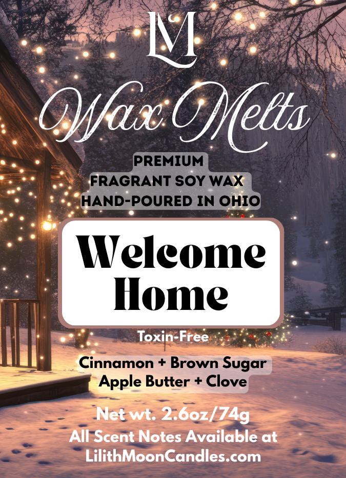 Welcome Home Premium Fragrant Soy Wax Melt Bar (2.6oz/74g)